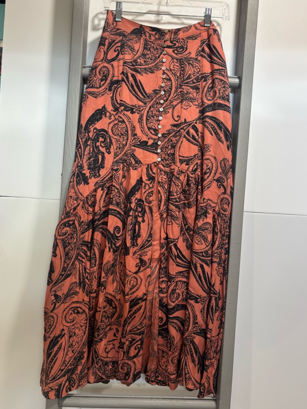 Free People women’s 6 Maxi Skirt, bohemian, festival, hippie, western, earthy
